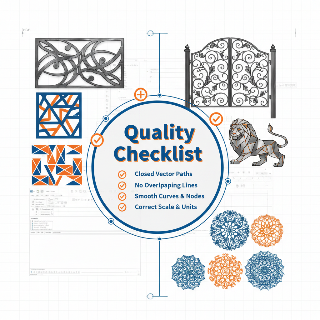 Free DXF Files Coming Soon: Essential Quality Checklist for CNC Cutting