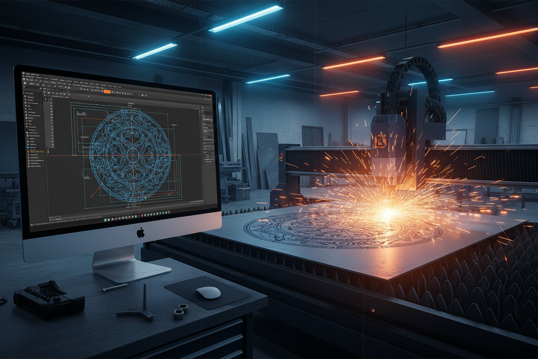 DXF Design Tips for Metal Art Projects: CNC Plasma & Laser Cutting Guide - DxfZone