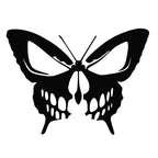 Butterfly Skull DXF File for Metal Art | CNC Plasma Cutting Pattern