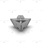 Collapsible Camping Stove DXF File, Portable Fire Pit Laser Cut Plan, Outdoor Grill CNC Vector Design, Campfire Brazier Digital Download