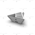 Collapsible Camping Stove DXF File, Portable Fire Pit Laser Cut Plan, Outdoor Grill CNC Vector Design, Campfire Brazier Digital Download