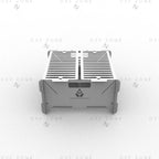 Deer Leaf BBQ Fire Pit DXF File – Foldable Grill Design for Plasma and Laser Cutting