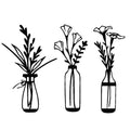 Free Flower Vases DXF File