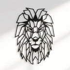 Free Roaring Lion DXF File for CNC Plasma Cutting Wall Art Design