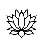 Lotus Flower CNC File - Free DXF Design for Plasma Cut Wall Art