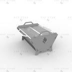 Rectangular BBQ Grill Fire Pit DXF File – Foldable CNC Plasma Cut Design