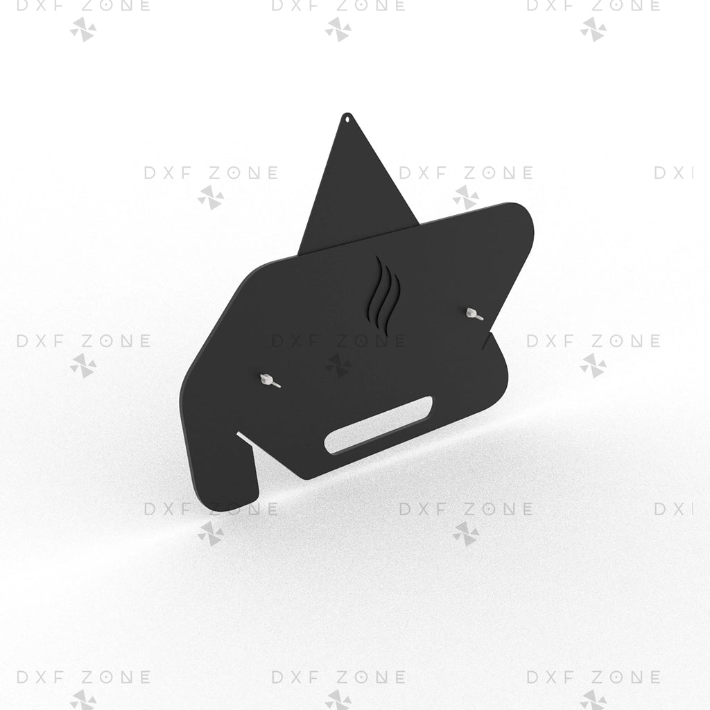 Camping Fire Pit DXF File - Foldable Portable BBQ Grill Design for Plasma Laser CNC | Barbecue Fire Pit Plans - DxfZone