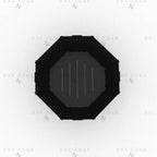 Octagon Fire Pit DXF File - Portable BBQ Grill Design for Plasma Laser CNC Cutting | Foldable Camping Fire Pit Plans