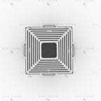 Square Fire Pit DXF SVG File - Foldable BBQ Grill Design for Plasma Laser CNC | Portable Camping Fire Pit Plans