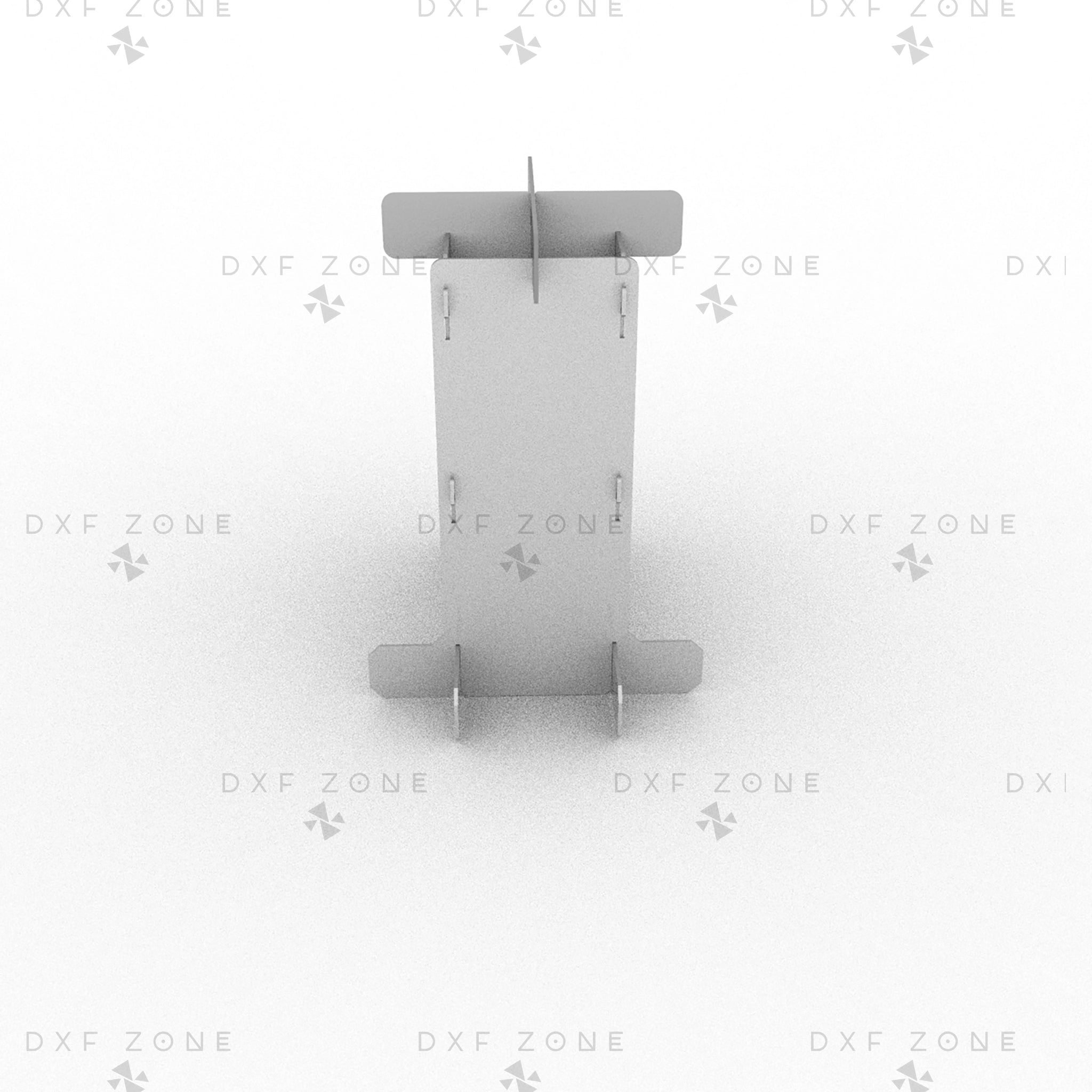 Wood Rocket Stove DXF - Foldable Backpack Stove for CNC Plasma - DxfZone